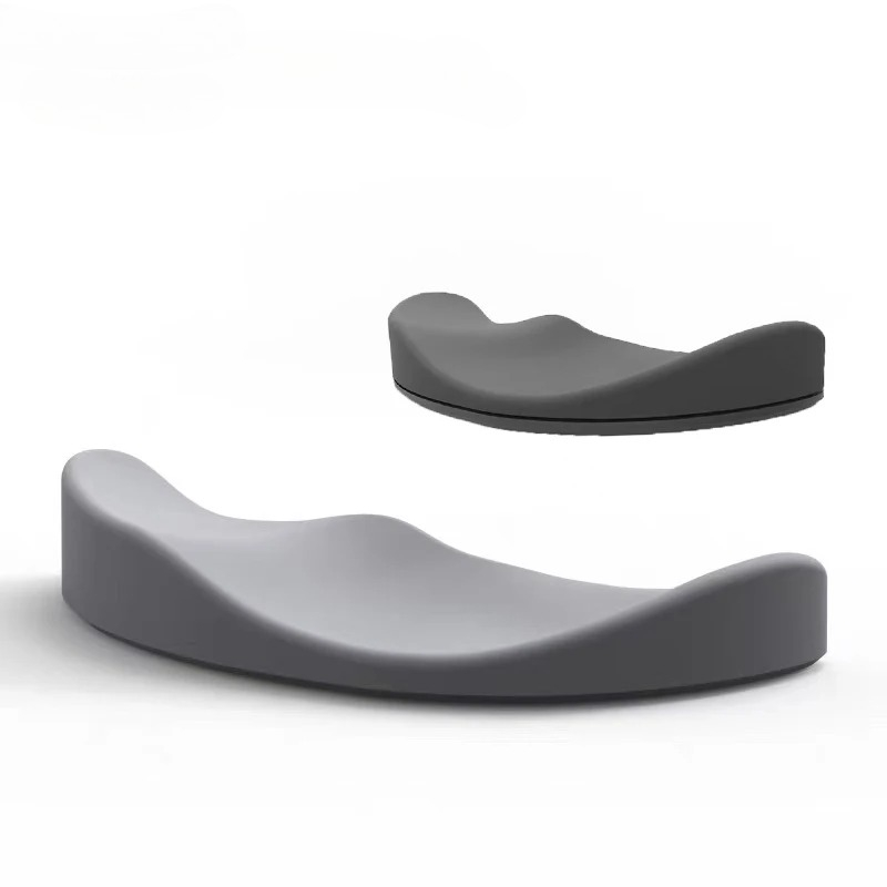 Ergonomic Mouse Vertical - 人間工学に基づいたシリコンマウスパッド ジェル製リストレスト 滑り止めサポート シリコンリストレスト 垂直マット コンピューターマウスパッド