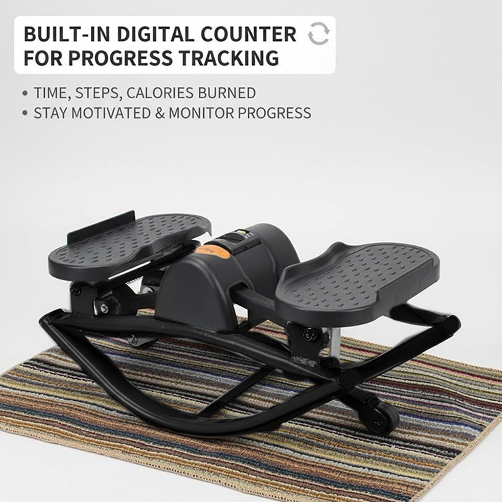 Office Hi Tech - ロックステッパー運動器具 ポータブル 静音 ラテラルステッパーマシン 家庭用 アパート寮