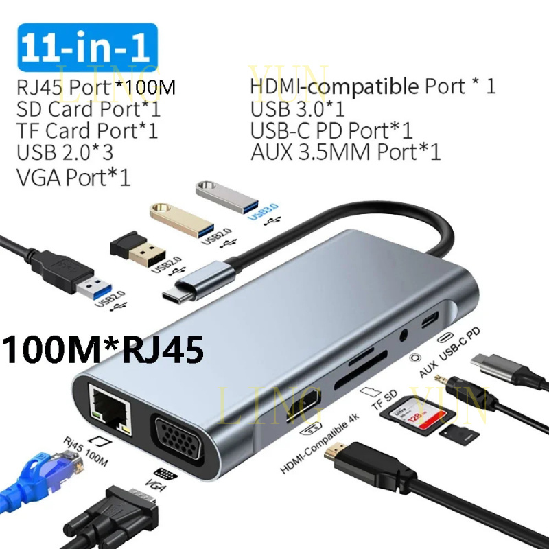 Docking Station Usb C - Z 11 ポート USB C ハブ