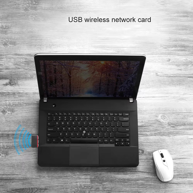 2.4Ghz ワイヤレス ミニ USB WiFi アダプター - Gigabit Network Card のレビューと価格
