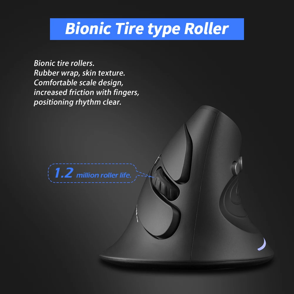 ZELOTES F-17 6キー人間工学に基づいた光学式マウ - Ergonomic Mouse Vertical のレビューと価格