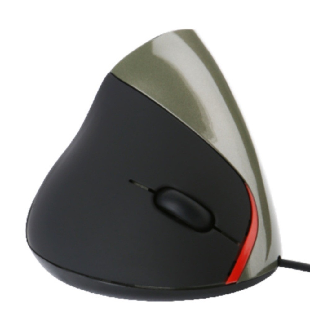 1600DPI 垂直マウスリストレスト光電 USB 有線マウ - Ergonomic Mouse Vertical のレビューと価格