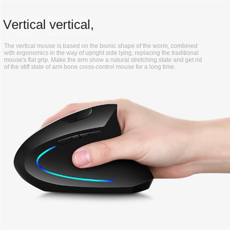 doyou ワイヤレス 2.4G 垂直垂直マウス ミュート  - Ergonomic Mouse Vertical のレビューと価格