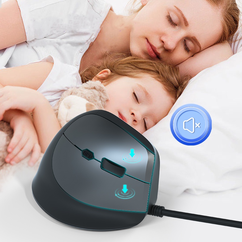 人間工学に基づいた垂直RGBUSBゲーミングマウス,有線右利 - Ergonomic Mouse Vertical のレビューと価格