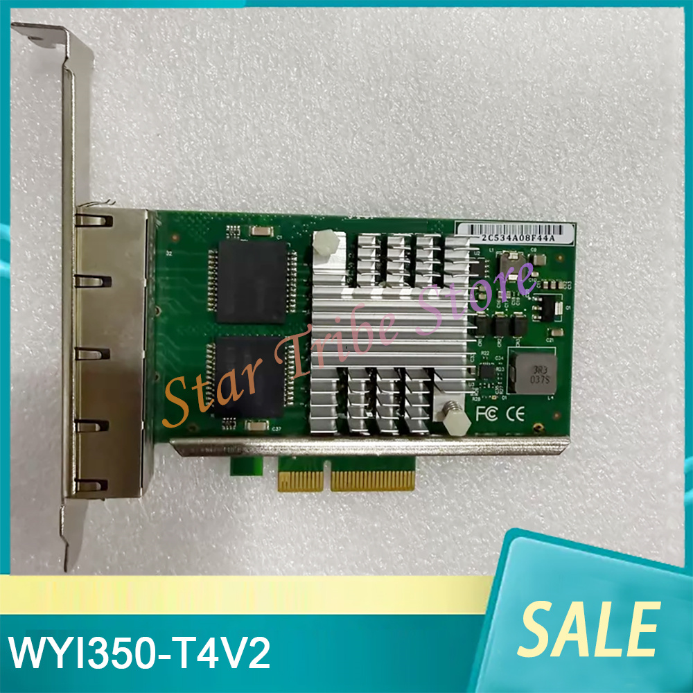 WYI350-T4V2 PCI-E X4 サーバー 4ポート - Gigabit Network Card のレビューと価格