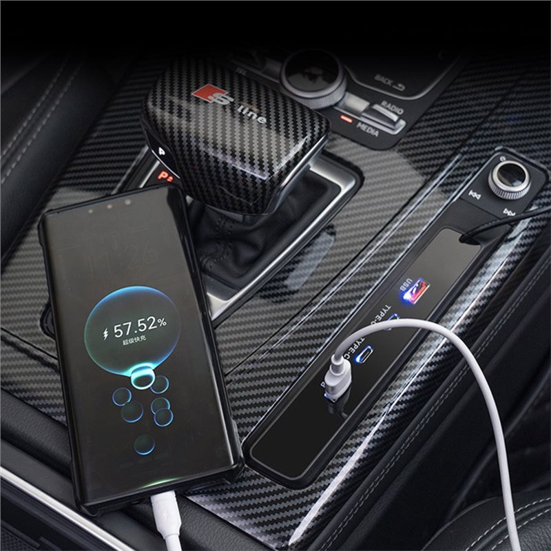 USB Type-C急速充電器スプリッター アウディQ5L  - Docking Station Usb C のレビューと価格