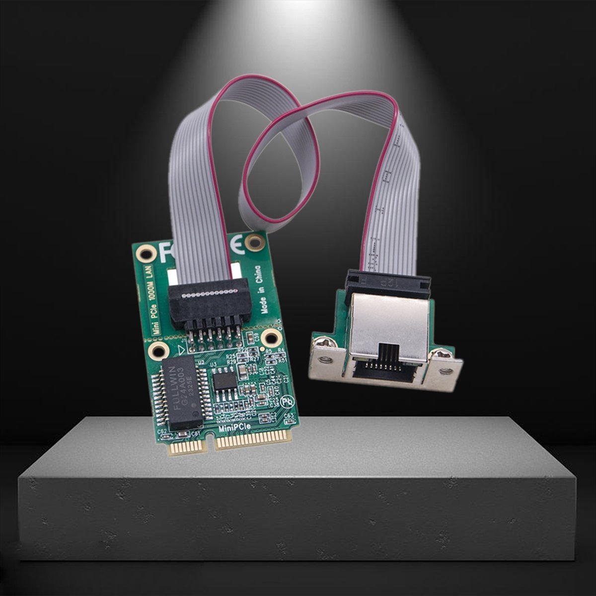 HAPPY DIAN!ミニ PCIE ギガビット ネットワー - Gigabit Network Card のレビューと価格