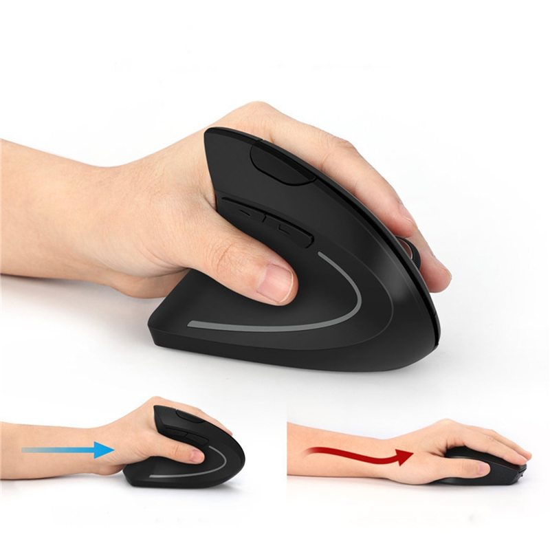 左右両用マウス 垂直人間工学に基づいた 2.4G ワイヤレス - Ergonomic Mouse Vertical のレビューと価格