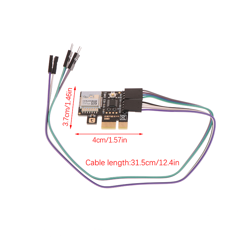1Pc A3 Tuya Wifi PC 電源スイッチデスクト - Gigabit Network Card のレビューと価格