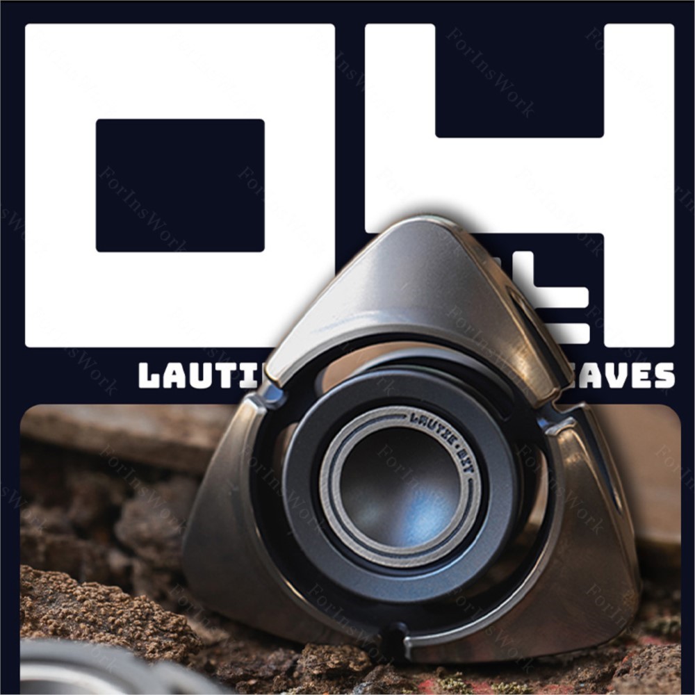 Lautieスリーリーフフィジェットスピナー、デスクデコレー - Office Hi Tech のレビューと価格