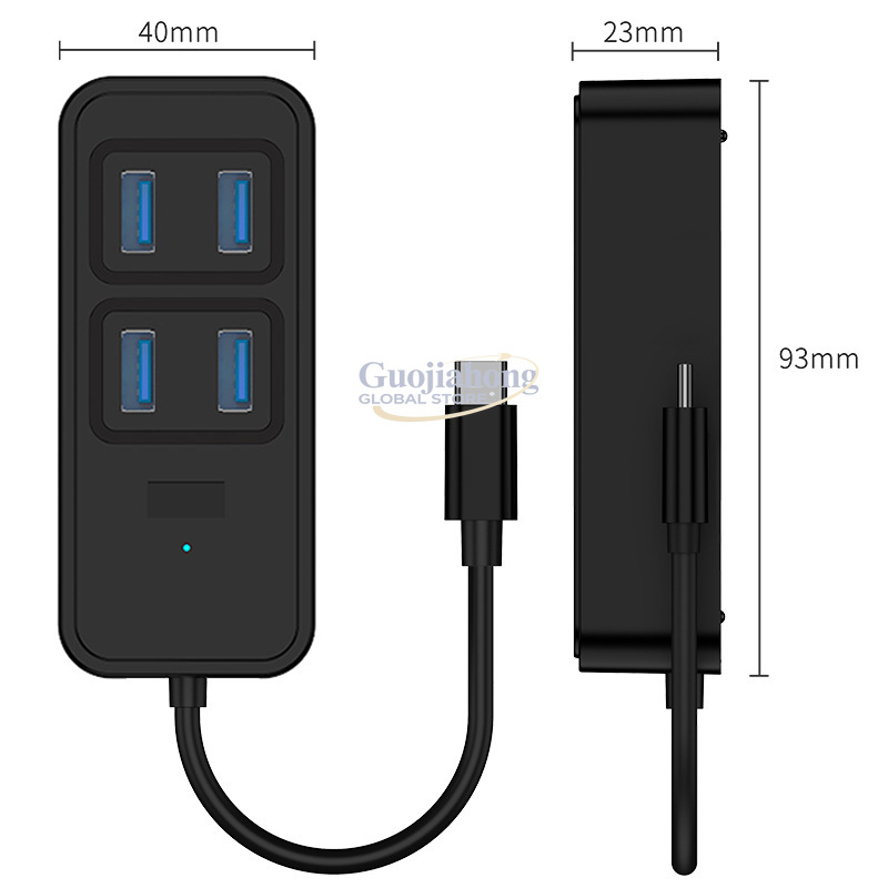 クロスボーダーUSB3.0ハブ、USBインターフェースブレー - Docking Station Usb C のレビューと価格