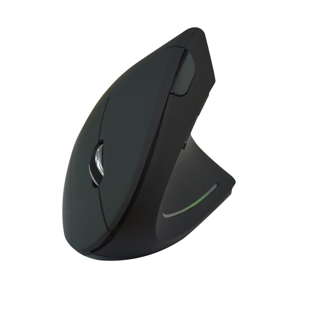 2.4 グラム垂直マウスサイレント発光垂直有線マウスミュート - Ergonomic Mouse Vertical のレビューと価格