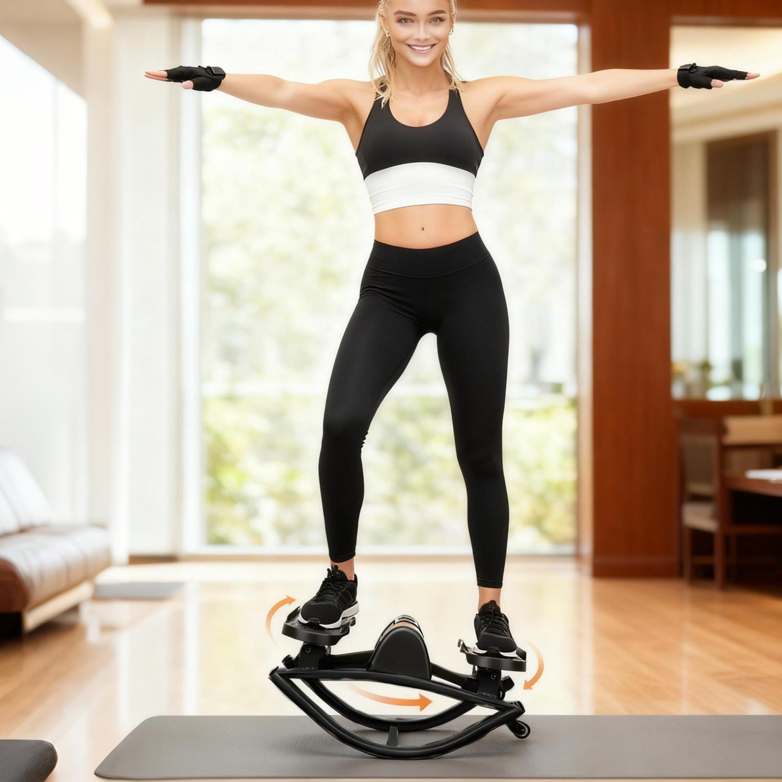 ロックステッパー運動器具 ポータブル 静音 ラテラルステッパ - Office Hi Tech のレビューと価格