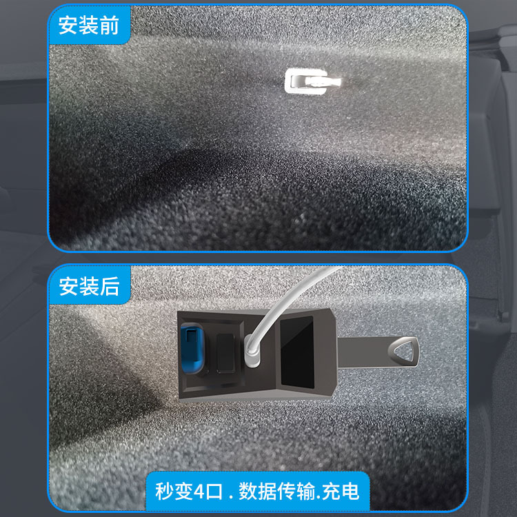 USB ハブ車のグローブボックスドッキングステーションアダプ - Docking Station Usb C のレビューと価格